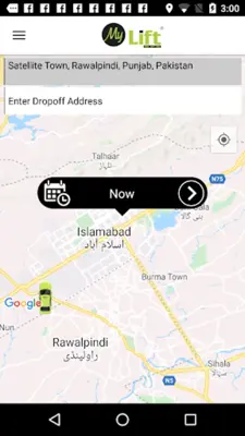 MyLift Cabs android App screenshot 2